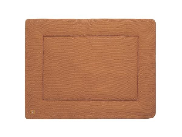 Image sur Tapis de parc tricot basic, caramel